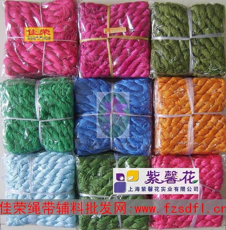 Веревка Jiarong со вспомогательными материалами, Purple Xinhua Jade Ropes, оптоволоконная шелковая веревка с Taobao Shop //www.fzsdfl.cn