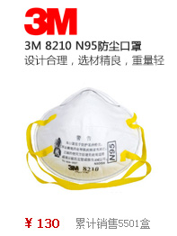 勞保用品-3M 8210 N95防塵口罩