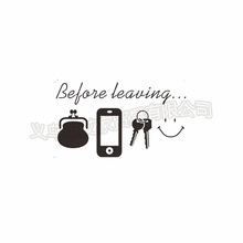 before leauing 钥匙扣wall sticker 墙纸笑脸手机包包挂件