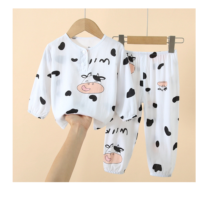 儿童长袖长裤睡衣