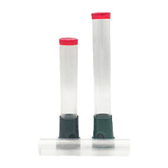 福建PC管厂家直销挤出乳白梅花外条纹交通指挥棒聚碳酸酯PC塑料管