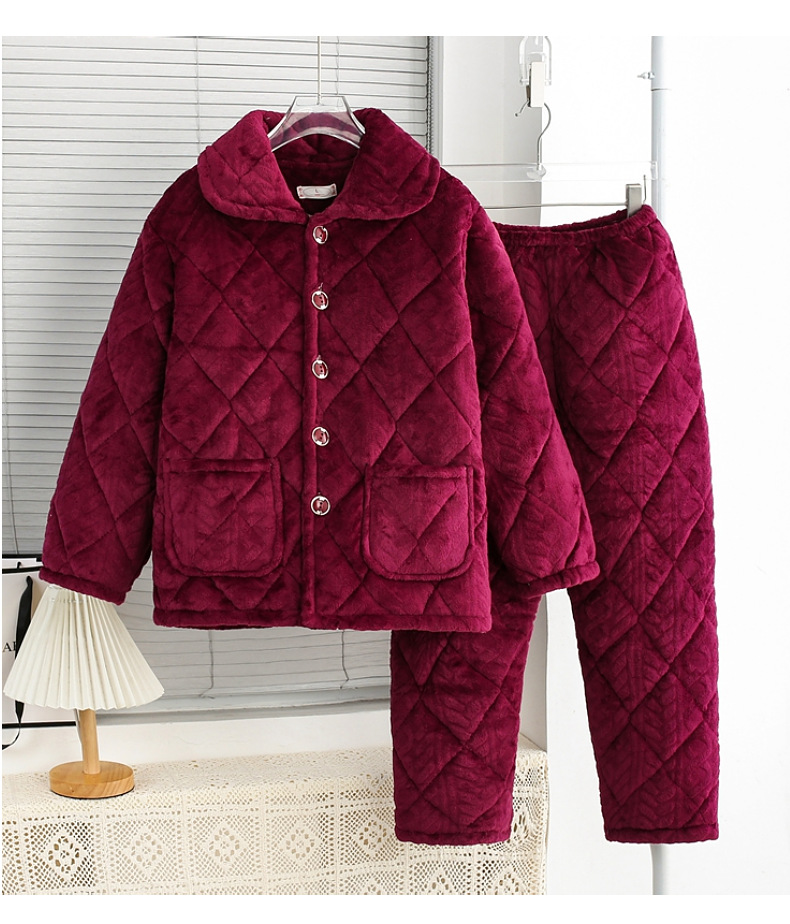 女士珊瑚绒睡衣