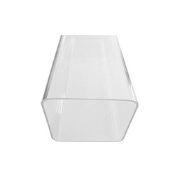 江苏PC管厂家直供专注定制挤出高透明PC管园林喂鸟器方形塑料管