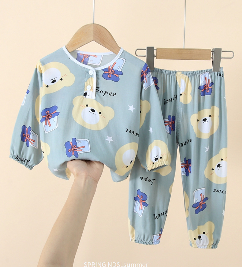 儿童灯笼裤睡衣