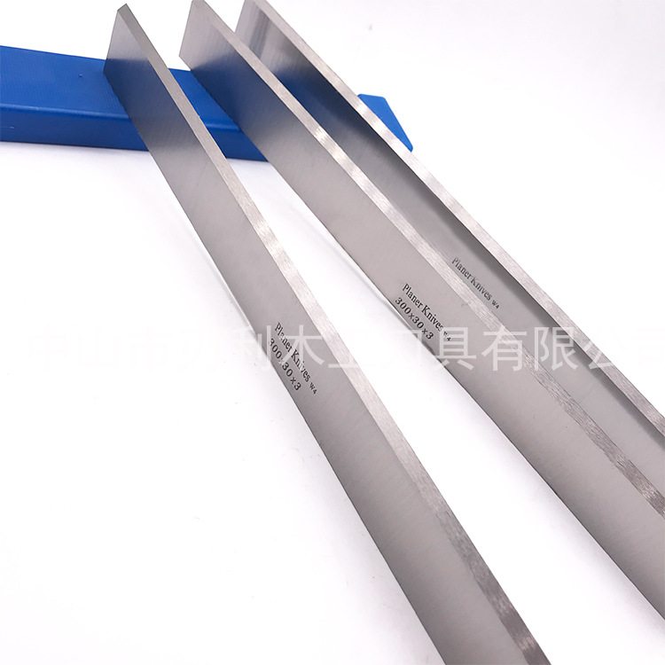 批发木工白钢刨刀片 木材刚刀的hss planer blade高速钢机用刀
