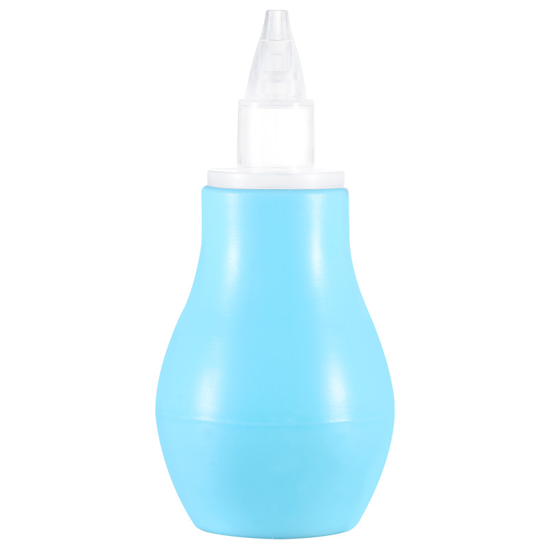 Factory Direct Supply Pump Type Newborn Baby Aspirator Cold Nose Cleaner Silicone Babies' Nasal Suction Device