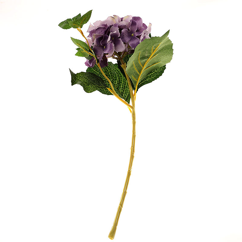 Simulated Pincushion Artificial Flower Fake Flower for Wedding California Hydrangea Wedding Ceremony Layout High-End Artificial Flower Wholesale