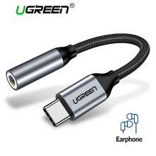 Ugreen Type C 3.5 Jack Earphone Cable USB C to 3.5mm AUX