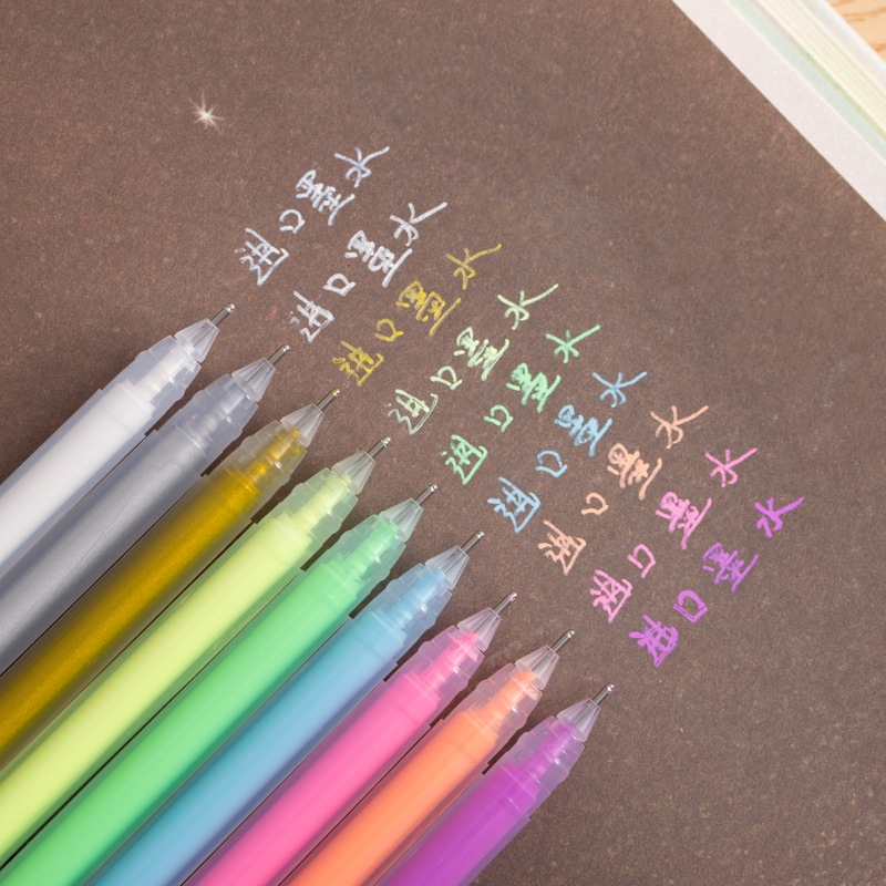 new large capacity highlight stick diary graffiti pen student key flash pen highlight stick student stationery