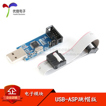 【优信电子】51 52 AVR 编程器 USBASP/USBISP下载器 ATMega8