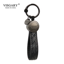 新款潮流羊皮编织钥匙扣男女汽车钥匙挂件钥匙圈情侣创意礼品