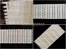 800模块式输送带开孔网格穿孔塑料网带模组塑料网链 清洗传送带