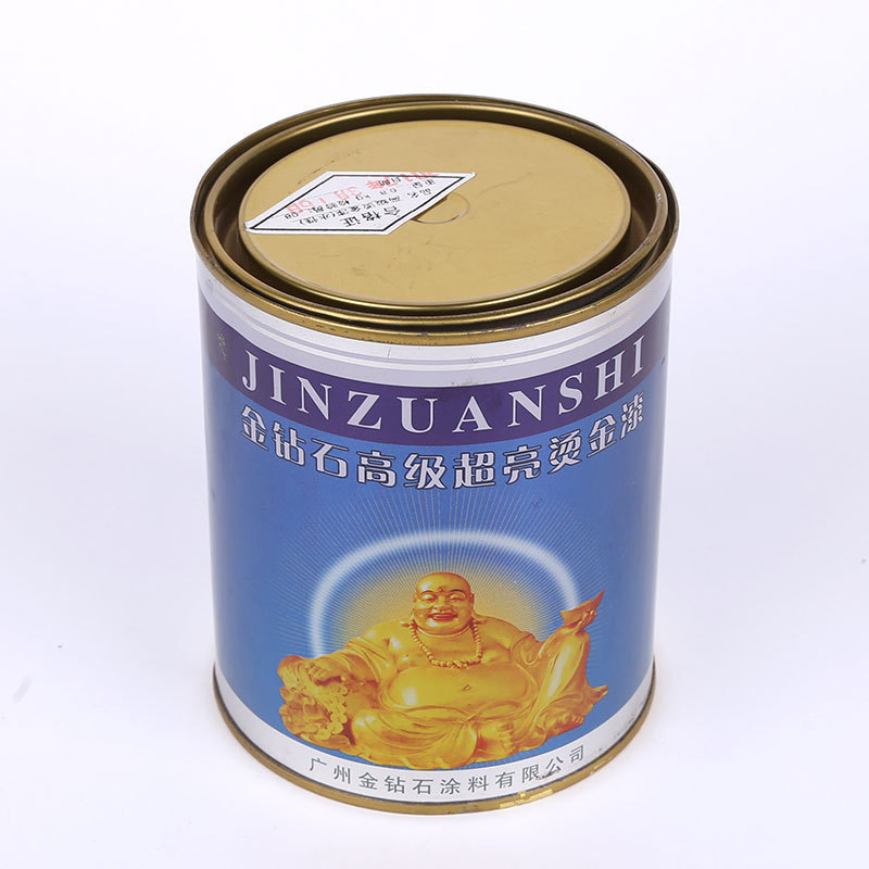 超亮金箔漆烫金漆油性色浆闪光黄金漆金色油漆24K金 水性金漆