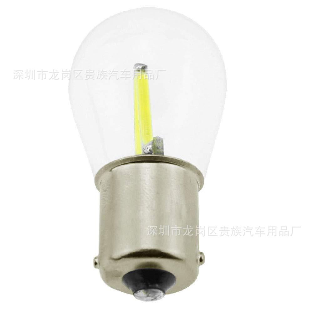 贵族 2018新款 S25 1156 5W 12 V 24 V 玻璃尾灯汽车LED倒车灯