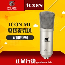 ICON/艾肯 M1电容麦克风专业K歌录音话筒支持混批批发一件代发