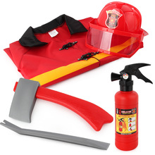 儿童消防员山姆玩具消防背包水枪抽拉式喷水戏水仿真灭火器玩具