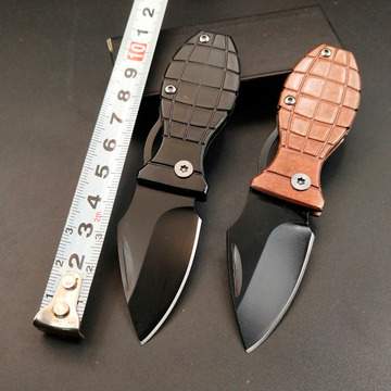 手雷造型创意小刀 折叠刀 迷你钥匙刀口袋小刀户外随身刀具水果刀