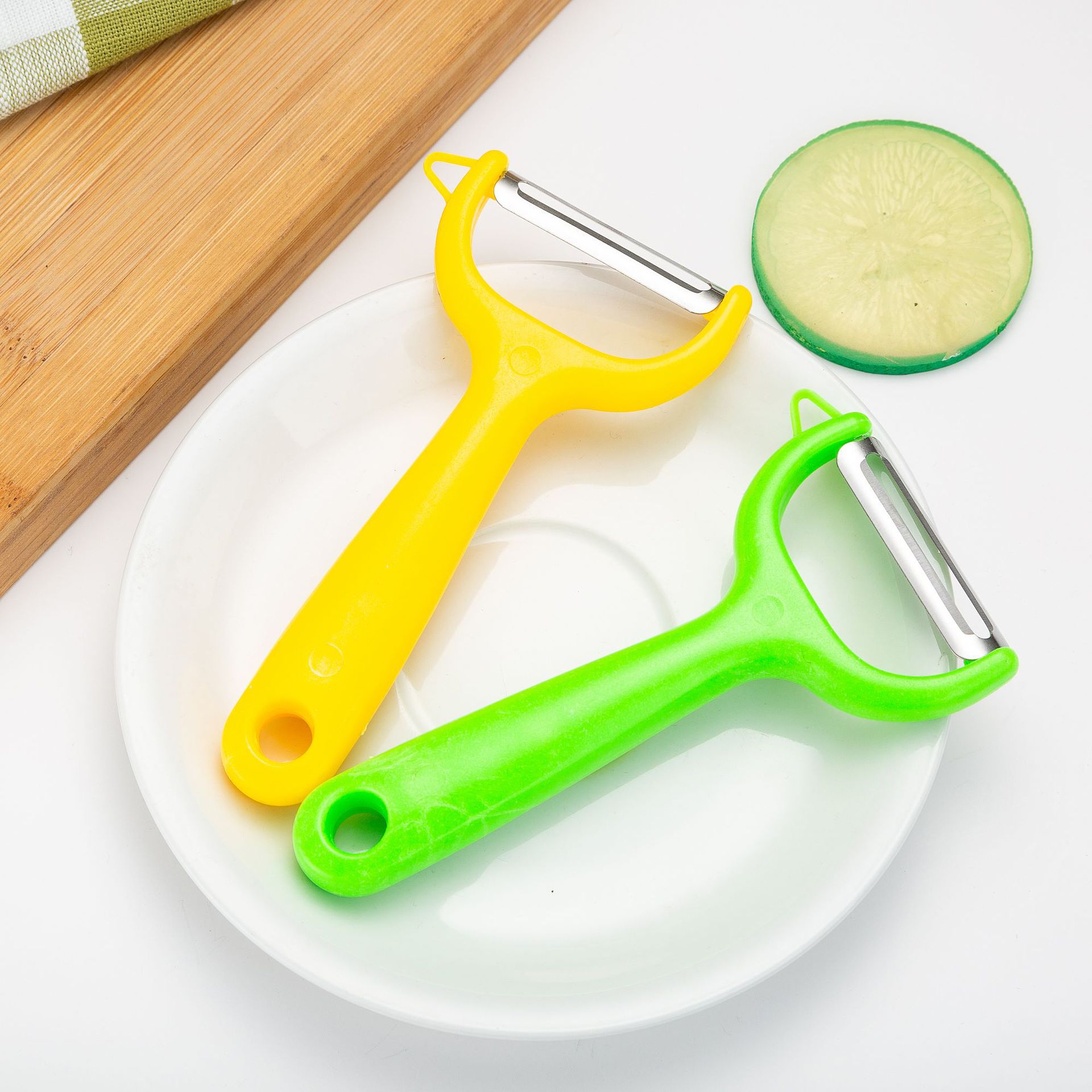 Multifunctional Paring Knife Stainless Steel Customized Two-in-One Peeler Tools for Cutting Fruit Potato Parer Apple Peeler