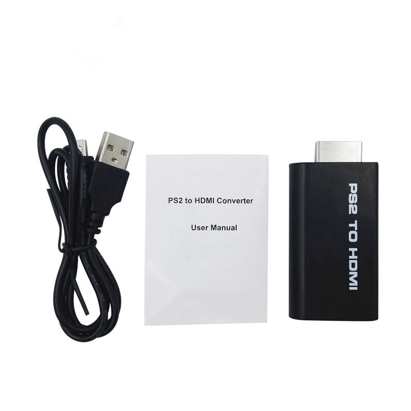 Ps2 to Hdmi, Ps2 to Hdmi Game to Hdmi with Audio-Video Converter