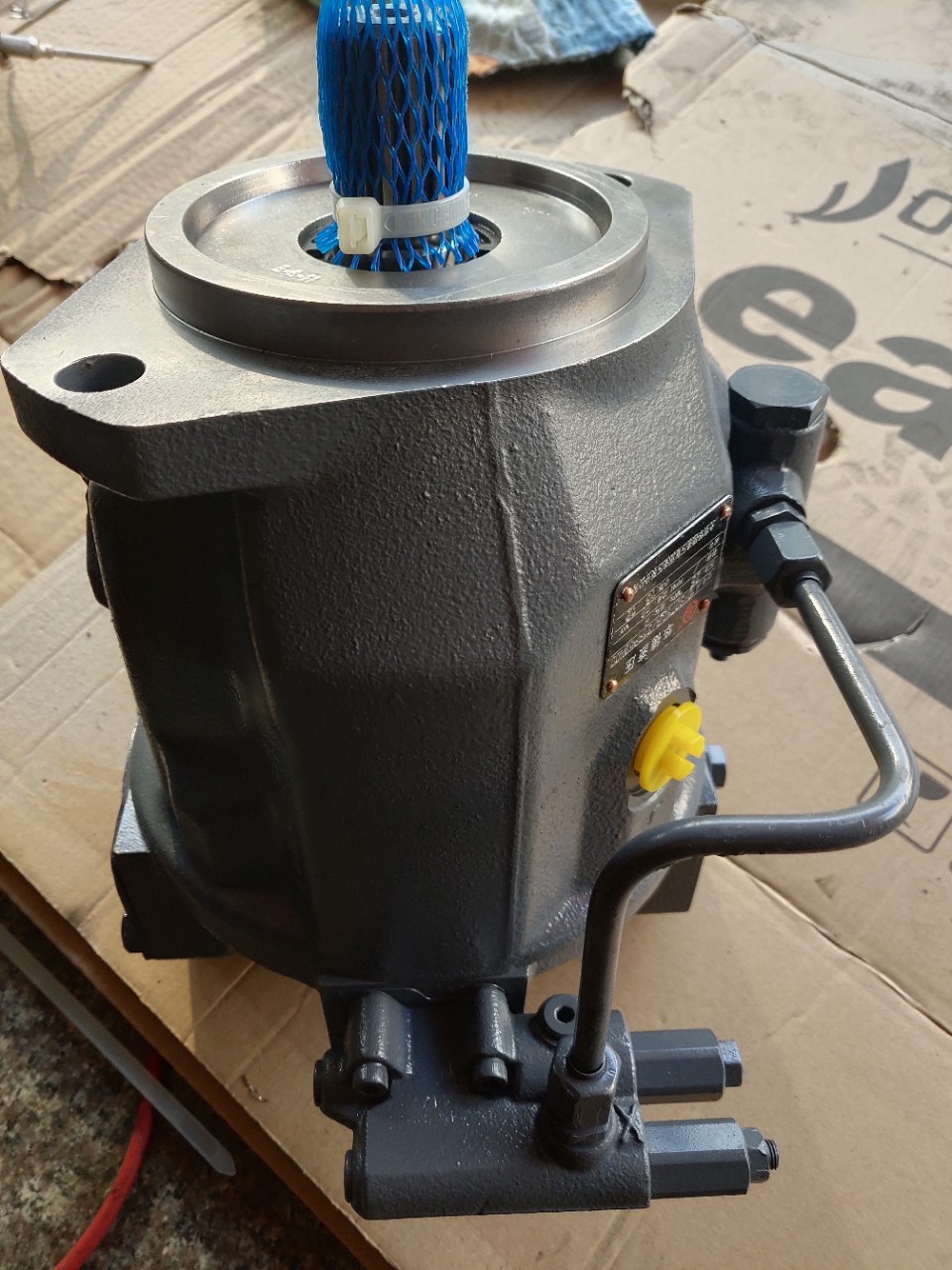 0成交0件a6v107haz2fz1086力源斜轴变量柱塞泵带手轮手动修静压桩机