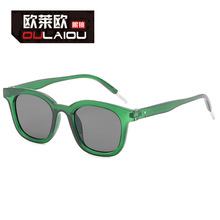厂家直销2023新款复古韩版外贸太阳镜 女士创意款男墨镜 太阳眼镜