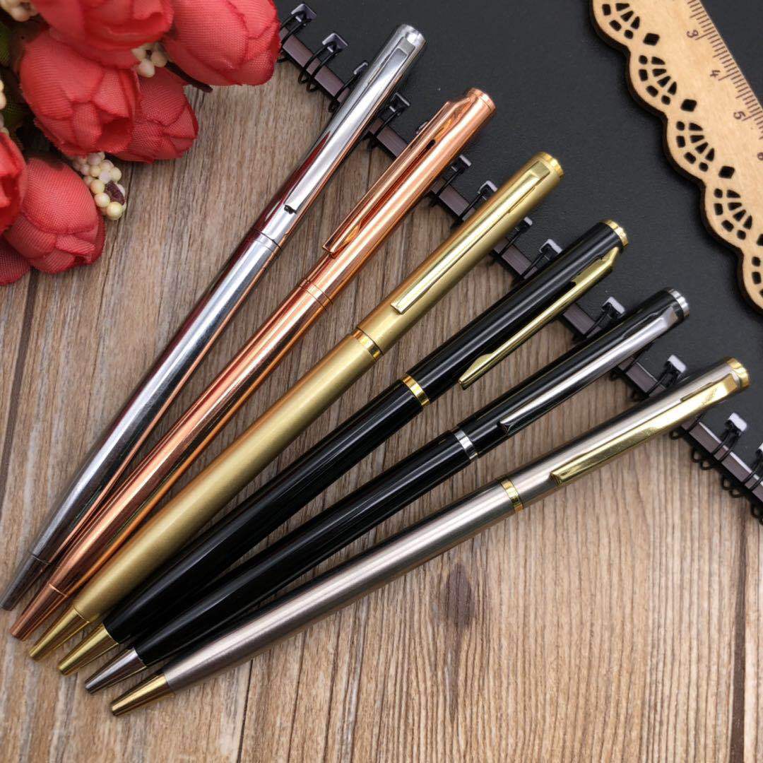 Xiaogaoshi Ballpoint Pen Copper Pieces Metal Pen Gift Pen Gold Silver Rose Gold Business Advertising Marker Spot