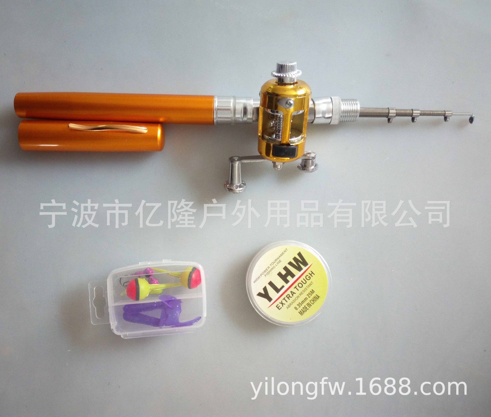 Yilong Ice Fishing Rod Hot Selling Pen Fishing Rod Buoy Soft Bait Jig Hook Line Etc Pen Rod