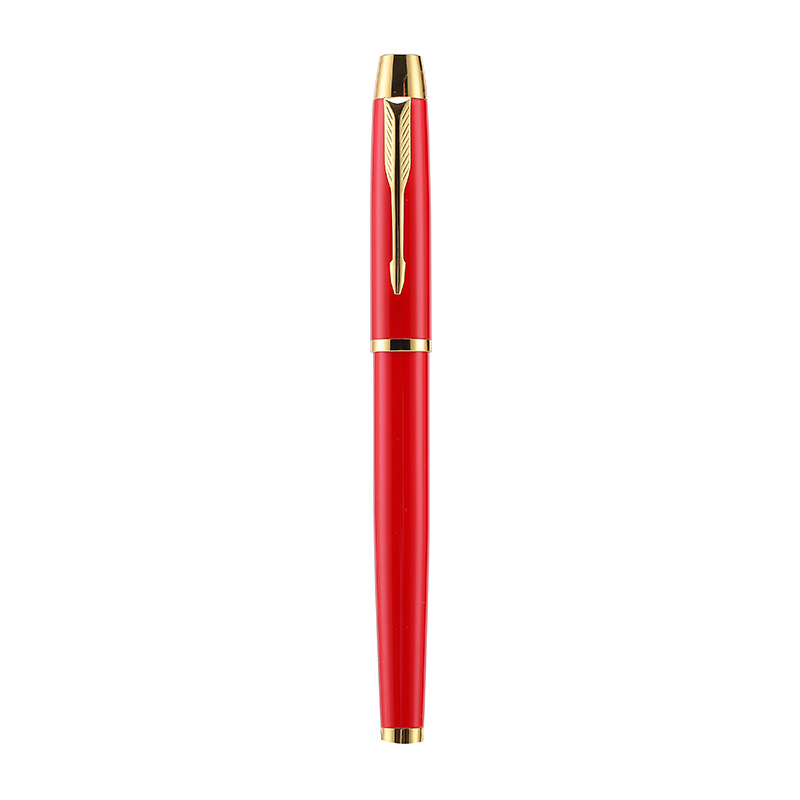 Black Business Office Metal Signature Pen Advertising Gift Roller Pen Ball Pen Gel Pen Roller Pen Pen Lettering