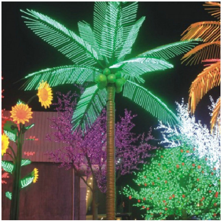 椰树led椰树灯