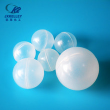 江西凯莱供应 50mm塑料空心浮球 PP聚丙烯浮球 液面浮球填料