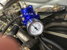 汽车改装燃油增压器 回油管安装调压阀油泵燃油压力调节阀增压器
