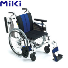 批发MiKi三贵轮椅MYU-4 轻便折叠 时尚老人残疾人代步车包邮