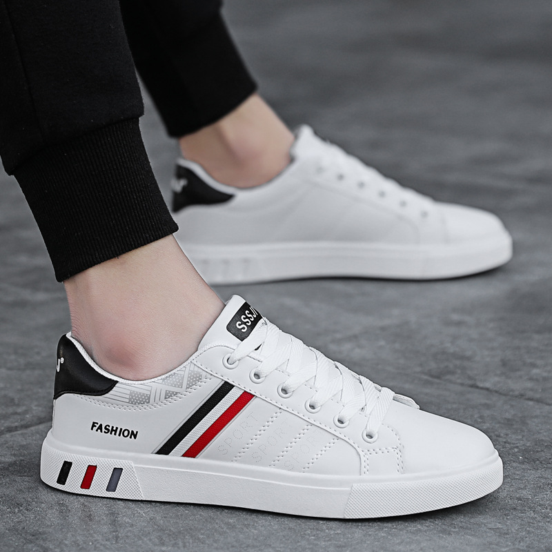 2023 Spring New Casual Shoes Extra Large Size Men's Sneakers Trendy Breathable White Shoes Men's Sneaker Low Top