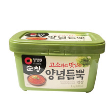 韩国进口清净园包饭酱1000g/盒蒜蓉辣酱 韩式烤肉蔬菜烧烤蘸酱