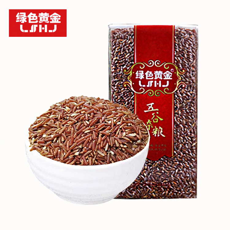 产地红米红香米五谷杂粮粗级农产品厂家OEM贴牌包装食品一件代发