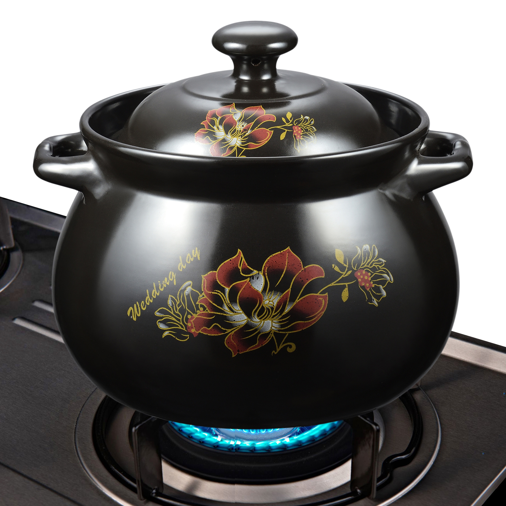 新品陶瓷砂锅酒店餐具火锅明火耐高温煲汤锅超大容量