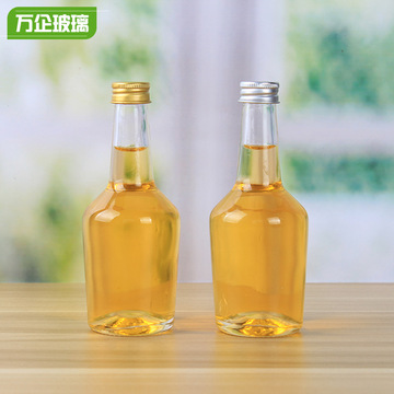 厂家小酒瓶小号透明酒瓶液体分装瓶品鉴白酒瓶空瓶子玻璃饮料瓶