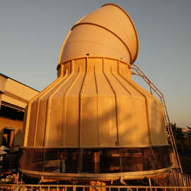 冷却水塔噪音改造冷却塔弯头2.4 2.1 1.8 3.2米玻璃钢导风筒风曲