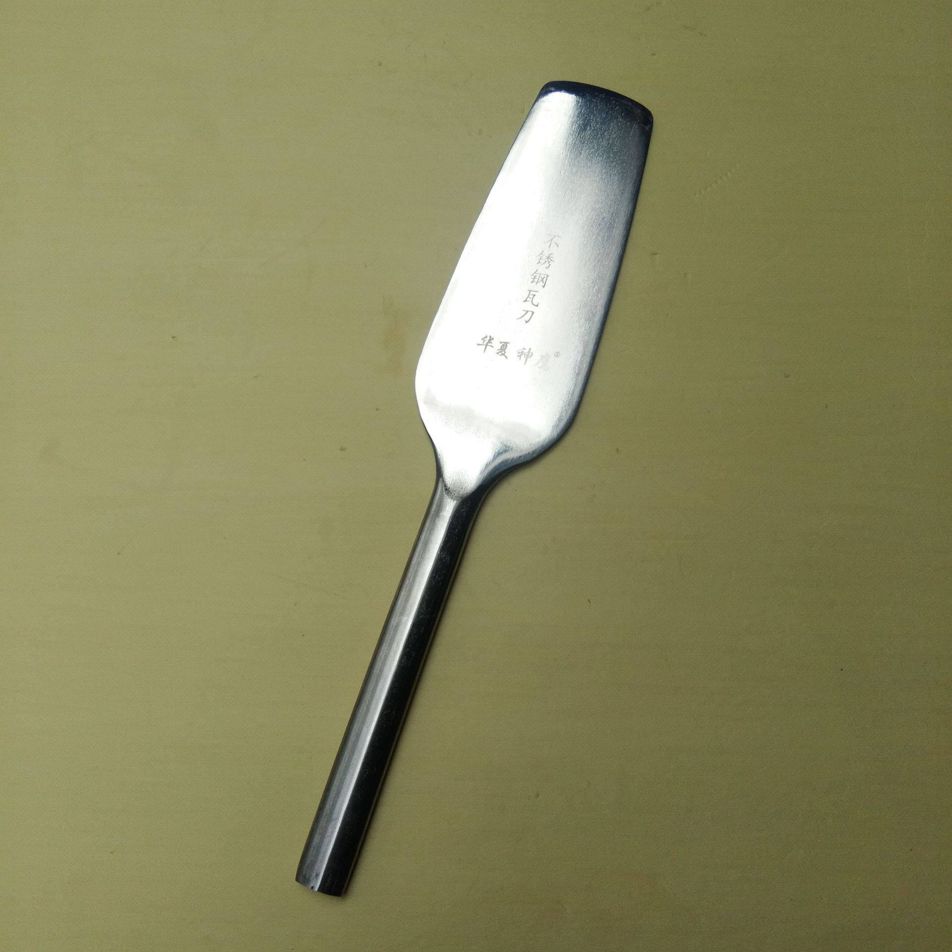不锈钢锻打双面砖刀砌墙刀瓦刀工具砍砖泥工建筑工具砌铲