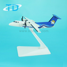 促销礼品 庞巴迪 DASH 8-100 Q100 塑料商务礼品飞机模型拼装模型