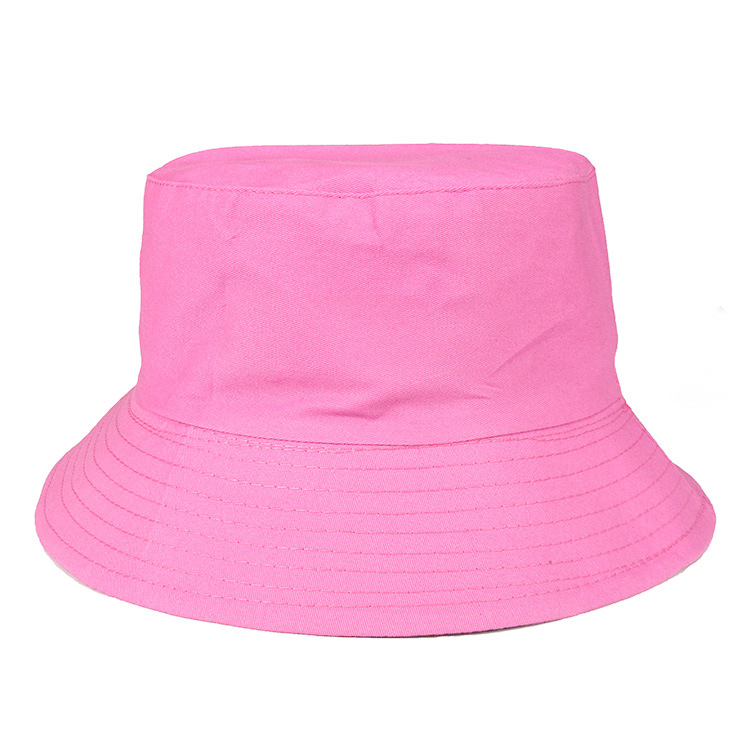 Stall Supply Cheap Bucket Hat Advertising Cap Customized Bucket Hat Flat Top Sunshade Sun Protection Hat Traveling-Cap Wholesale