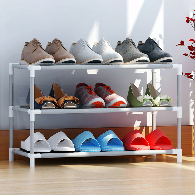 鞋架多层简易学生家用家里人迷你小号宿舍折叠多功能鞋柜经济型