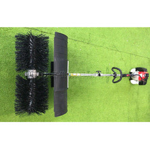 手推式人造草坪清扫车 多功能草坪梳理清扫工具 高尔夫场刷草机