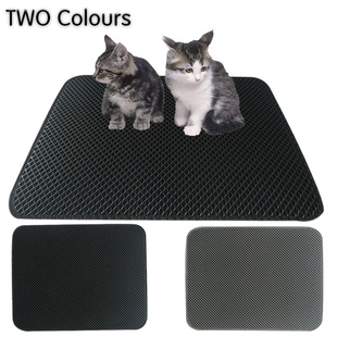 双层eva防滑猫砂垫 宠物折叠脚垫 狗窝垫子 落砂垫 宠物用品-阿里巴巴
