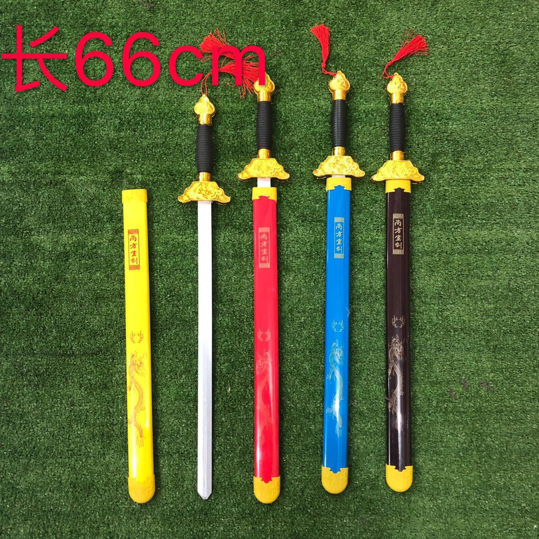 (Sword Collection) Children's Wooden Toy Samurai Sword Sword Qinglong Sword Scenic Area Temple Fair Stall Hot Sale Toys