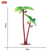 仿真微景观植物椰树灌木丛仙人掌猴面包树木模型礼品沙盘场景摆件