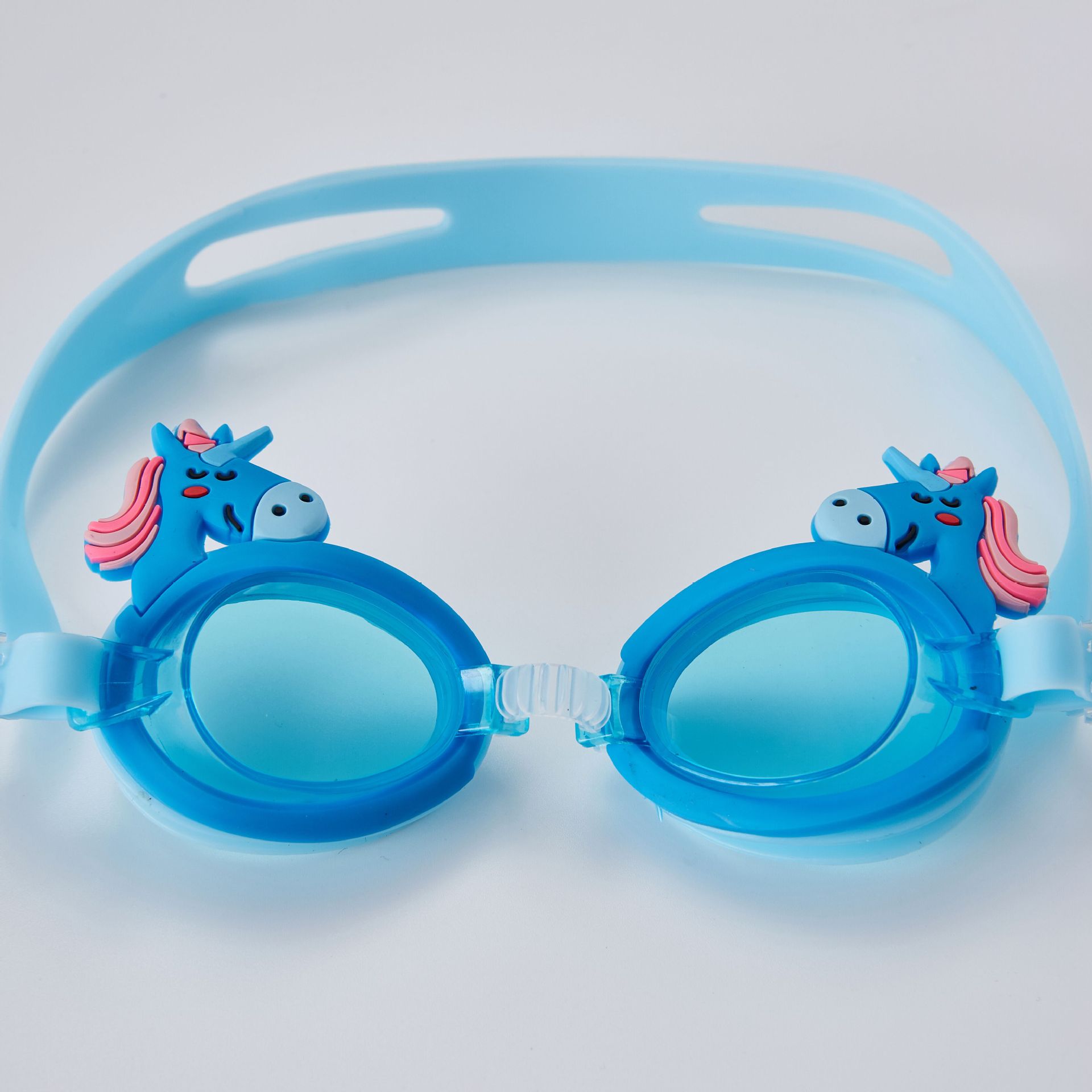 Unicorn Cute Swimming Anti-Fog Children's Swimming Goggles Learning Swimming Glasses Spot Cartoon Mirror with Adjustable