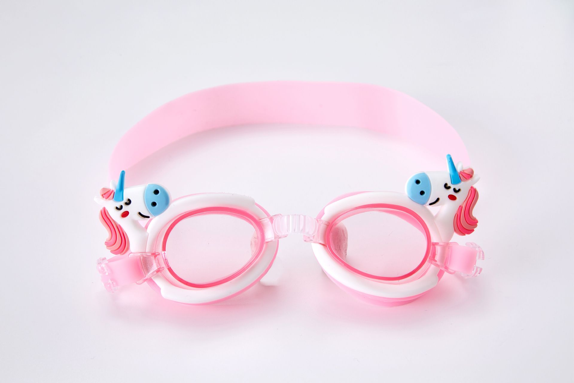 Unicorn Cute Swimming Anti-Fog Children's Swimming Goggles Learning Swimming Glasses Spot Cartoon Mirror with Adjustable