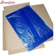 厂家大量生产蓝色防静电粘尘垫45*60 脚踏粘尘地垫 工业粘尘手垫