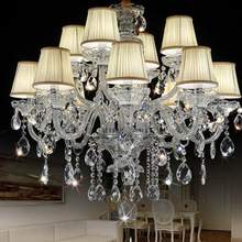 批发欧式水晶灯客厅吊灯简约现代卧室餐厅灯具美式创意大气别墅灯